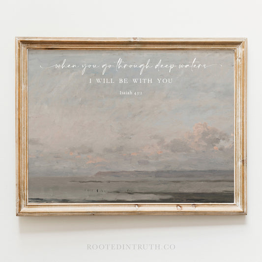 Deep Waters Art Print