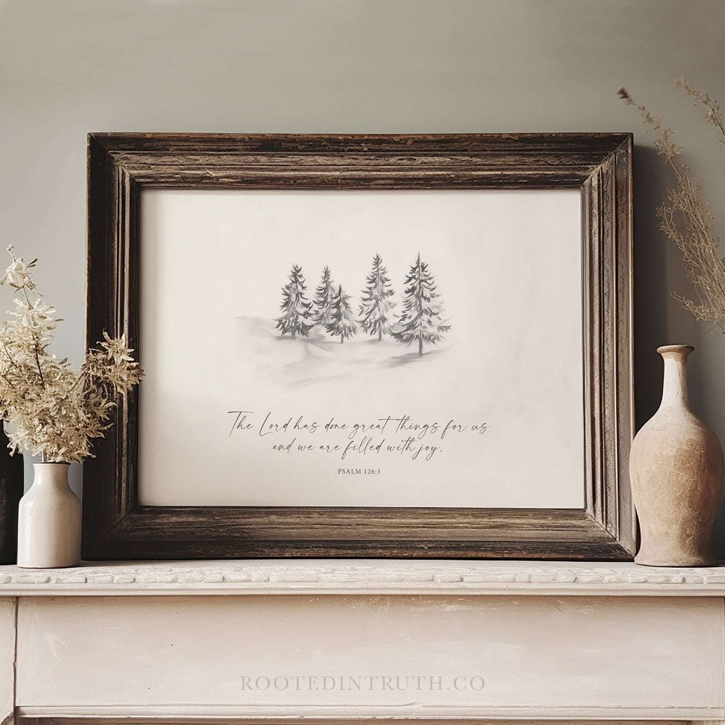 Filled with Joy Wall Art Print