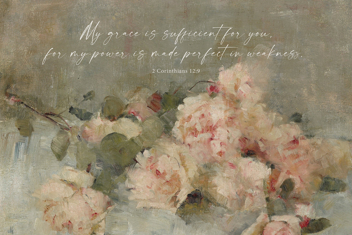 Grace is Sufficient Art Print & Canvas