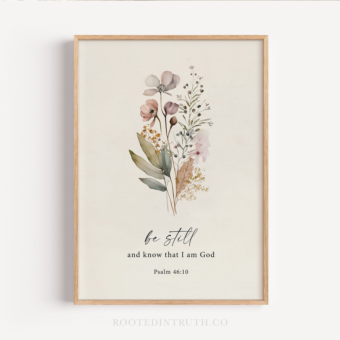 a picture of a flower with a bible verse below it