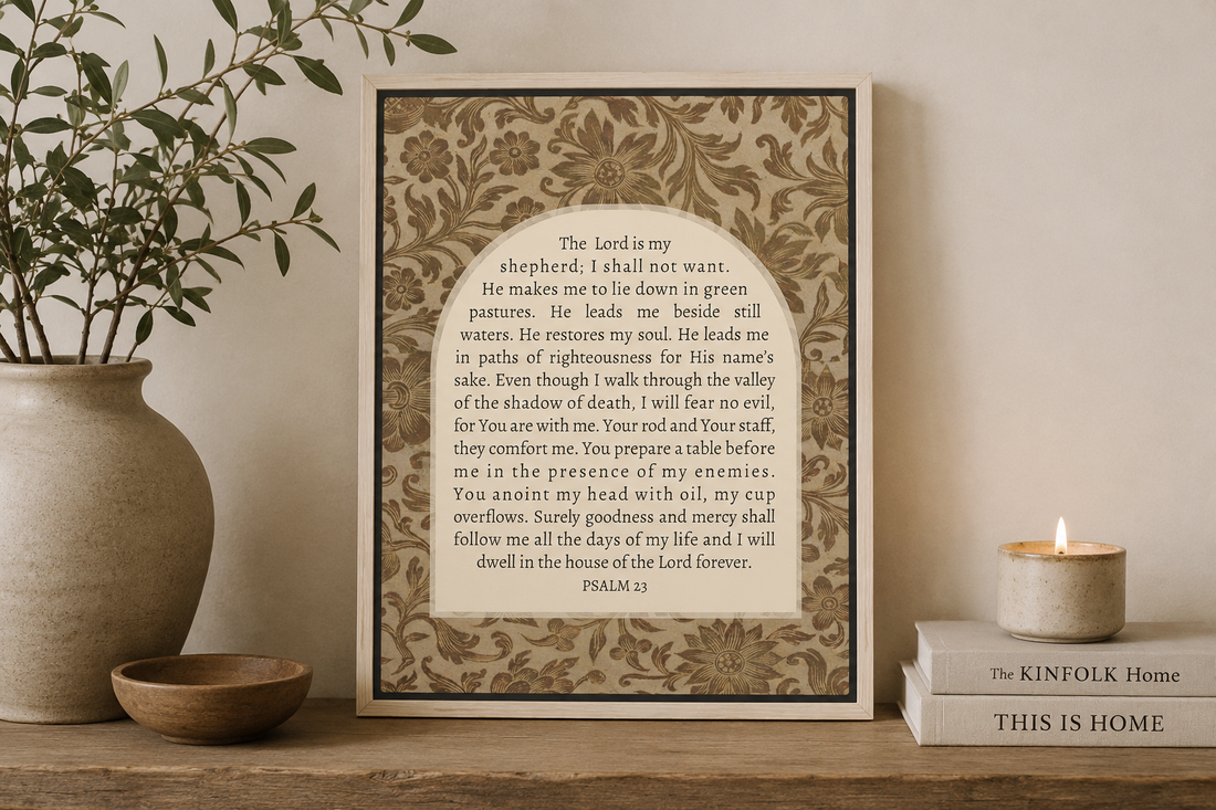 The Best Psalms for Wall Art and What They Mean