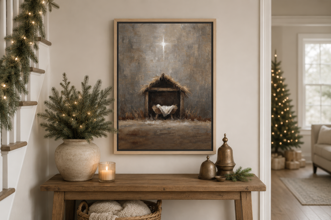 Christian Christmas Art & Canvas: Decorating Your Home with the True Meaning of Christmas