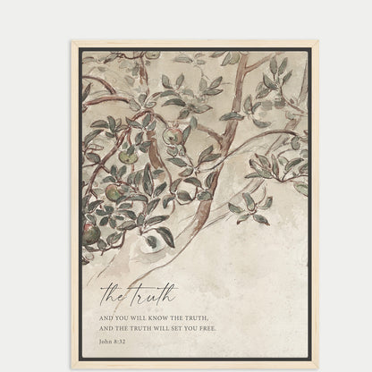 The Way, Truth and Life Christian Wall Art | Canvas & Scripture Print