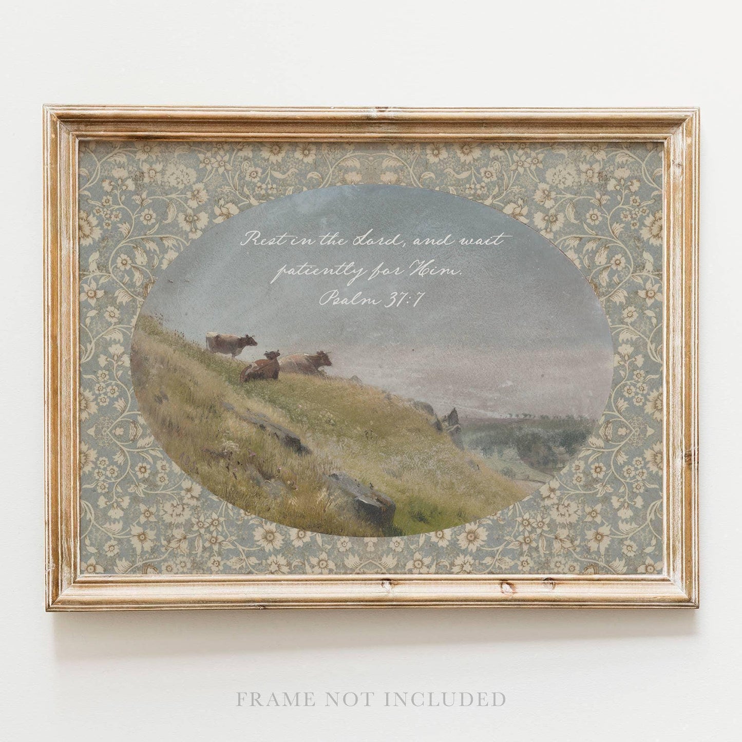 Rest in the Lord Art Print