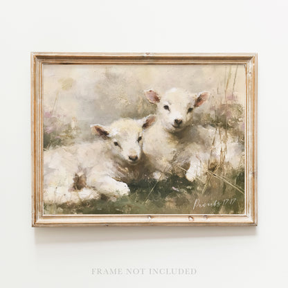 Friend Loves Wall Art Print Canvas Christian