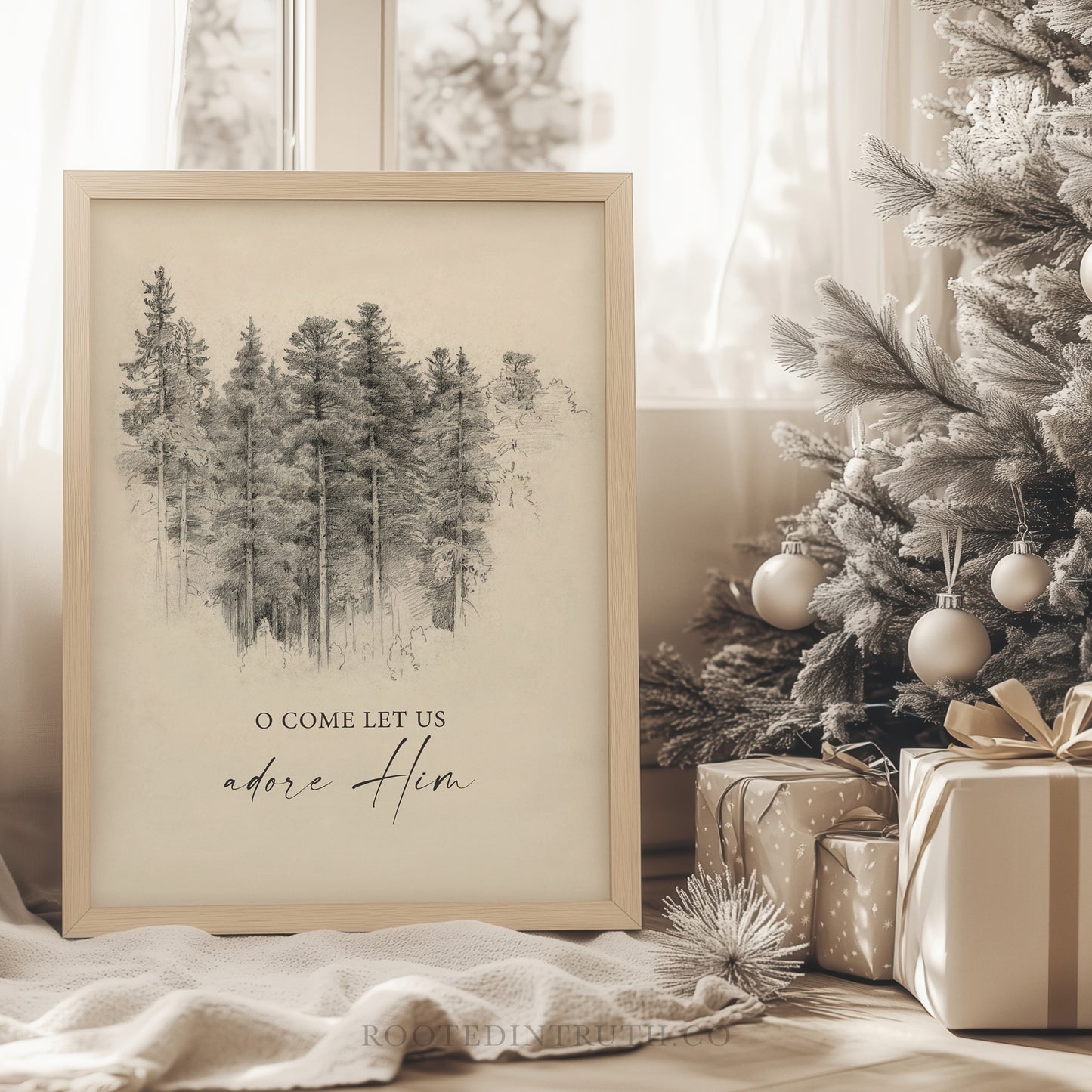 Adore Him Wall Art Print