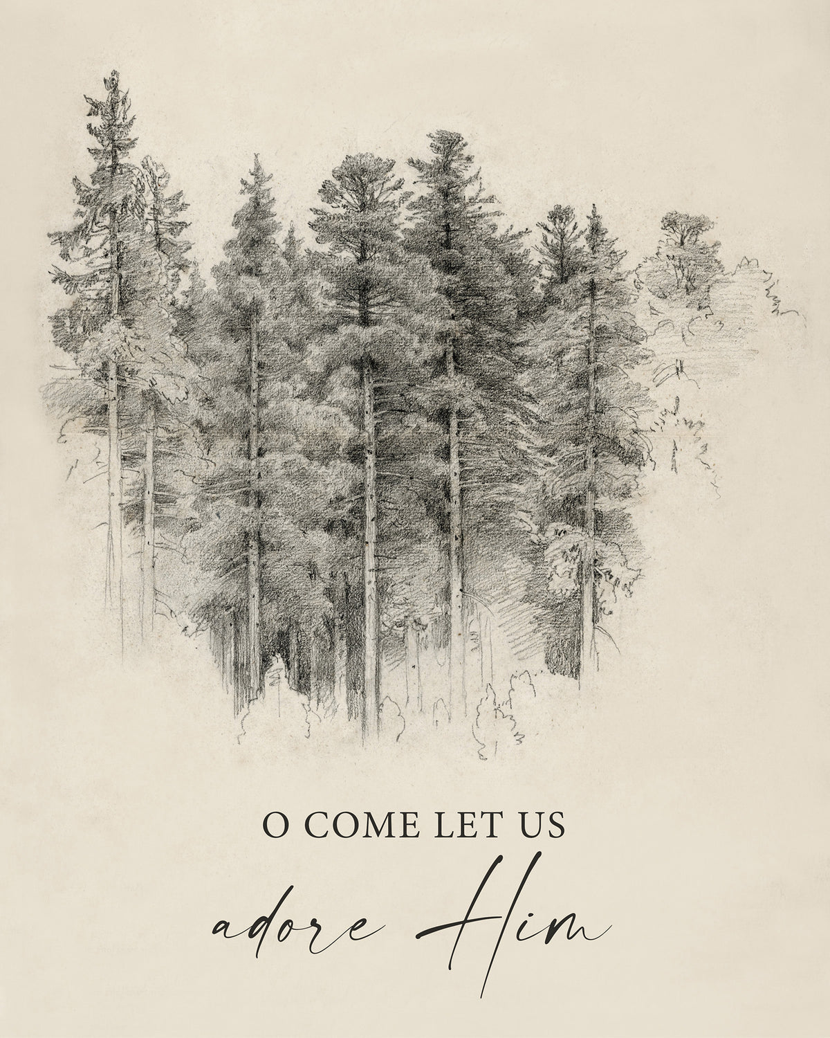 Adore Him Art Print & Canvas