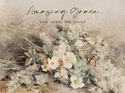 Amazing Grace Art Print & Canvas