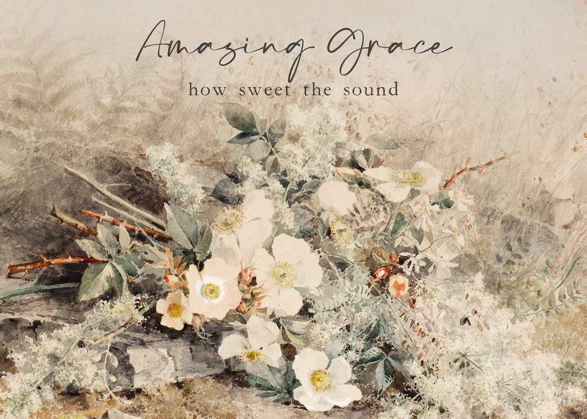 Amazing Grace Art Print & Canvas