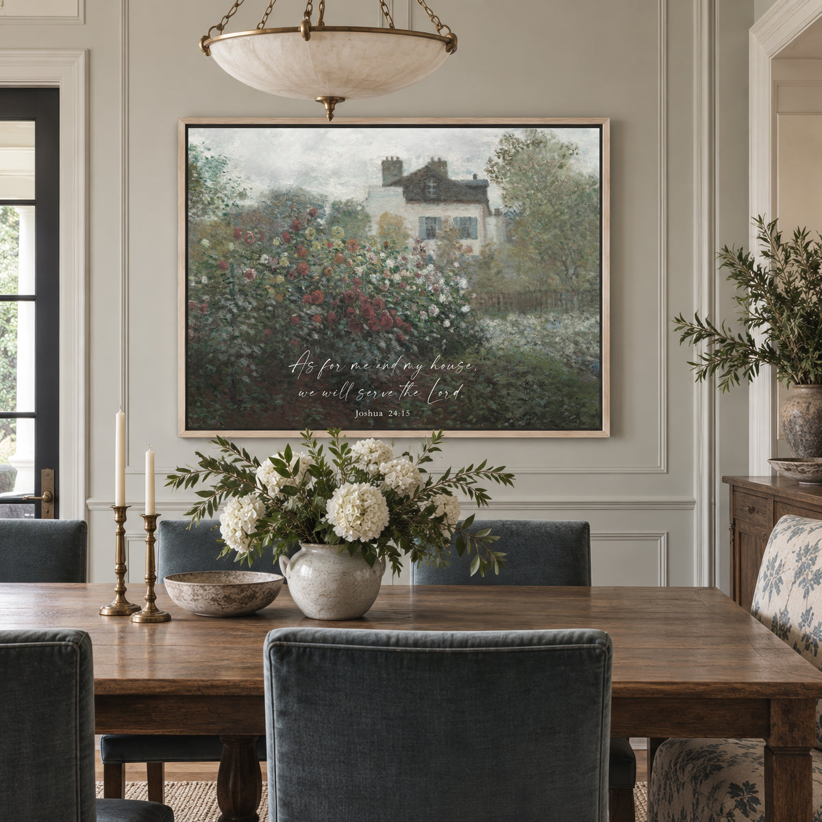 As for Me and My House Art Print & Canvas