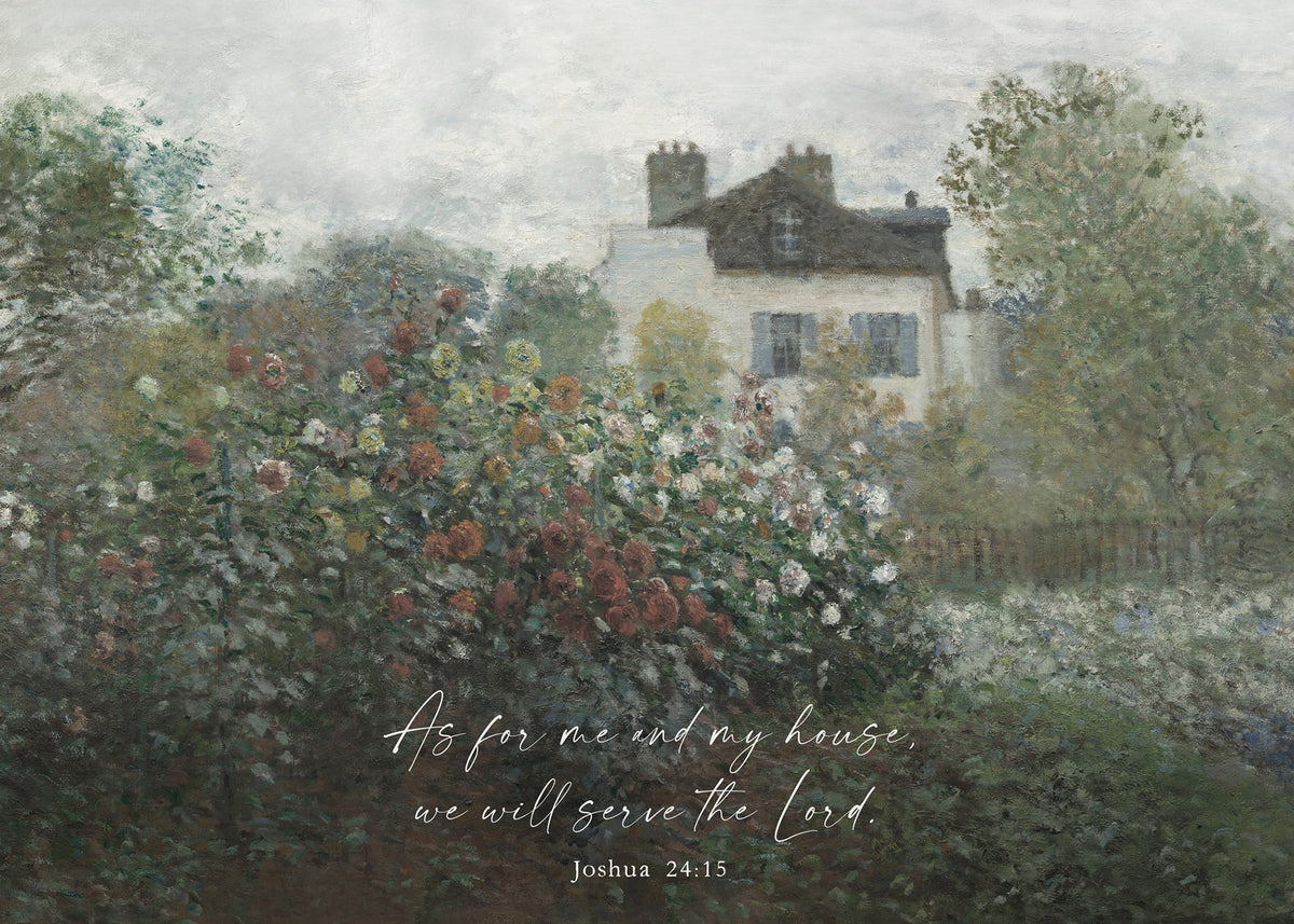 As for Me and My House Art Print & Canvas