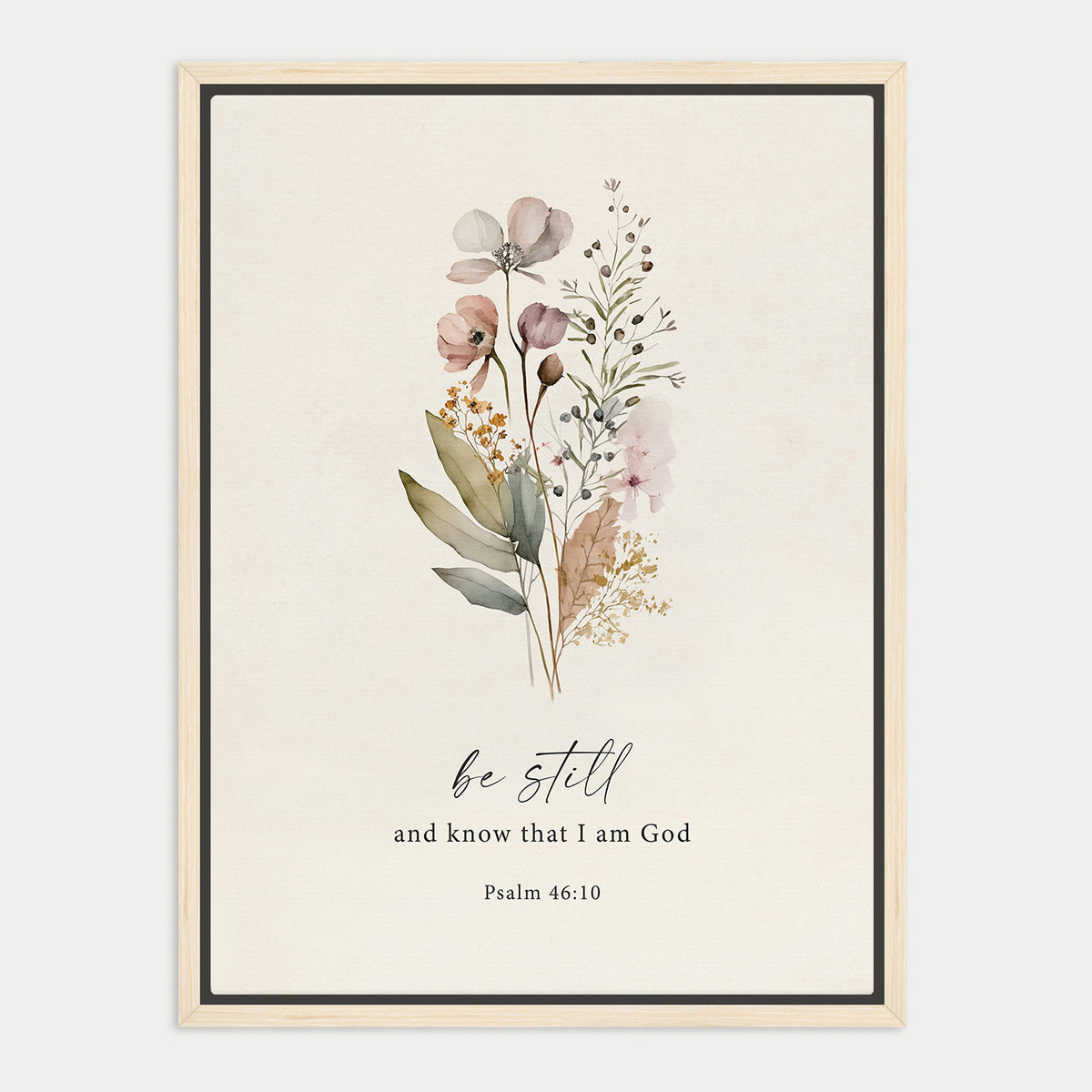 Be Still Art Print & Canvas