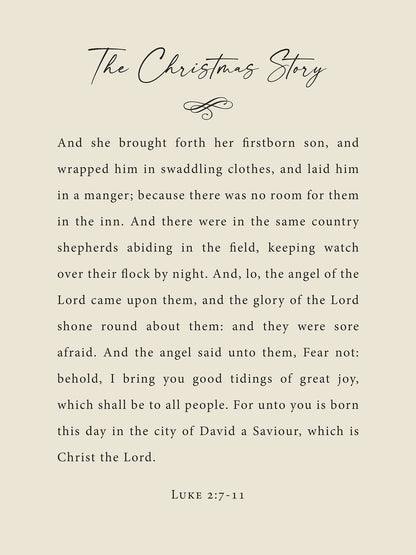 Christmas Story Art Print & Canvas
