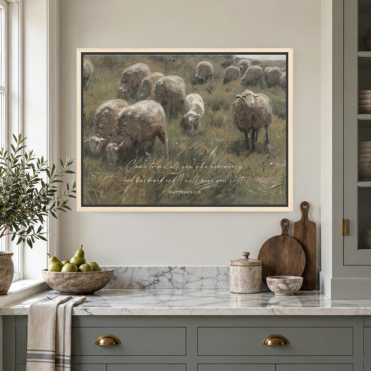 Come to Me Christian Art Print & Canvas
