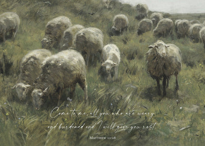 Come to Me Christian Art Print & Canvas