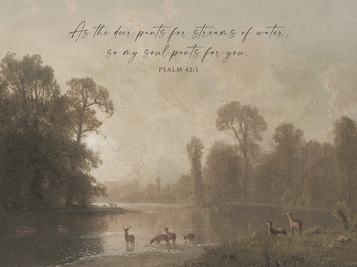 Deer Pants Art Print & Canvas