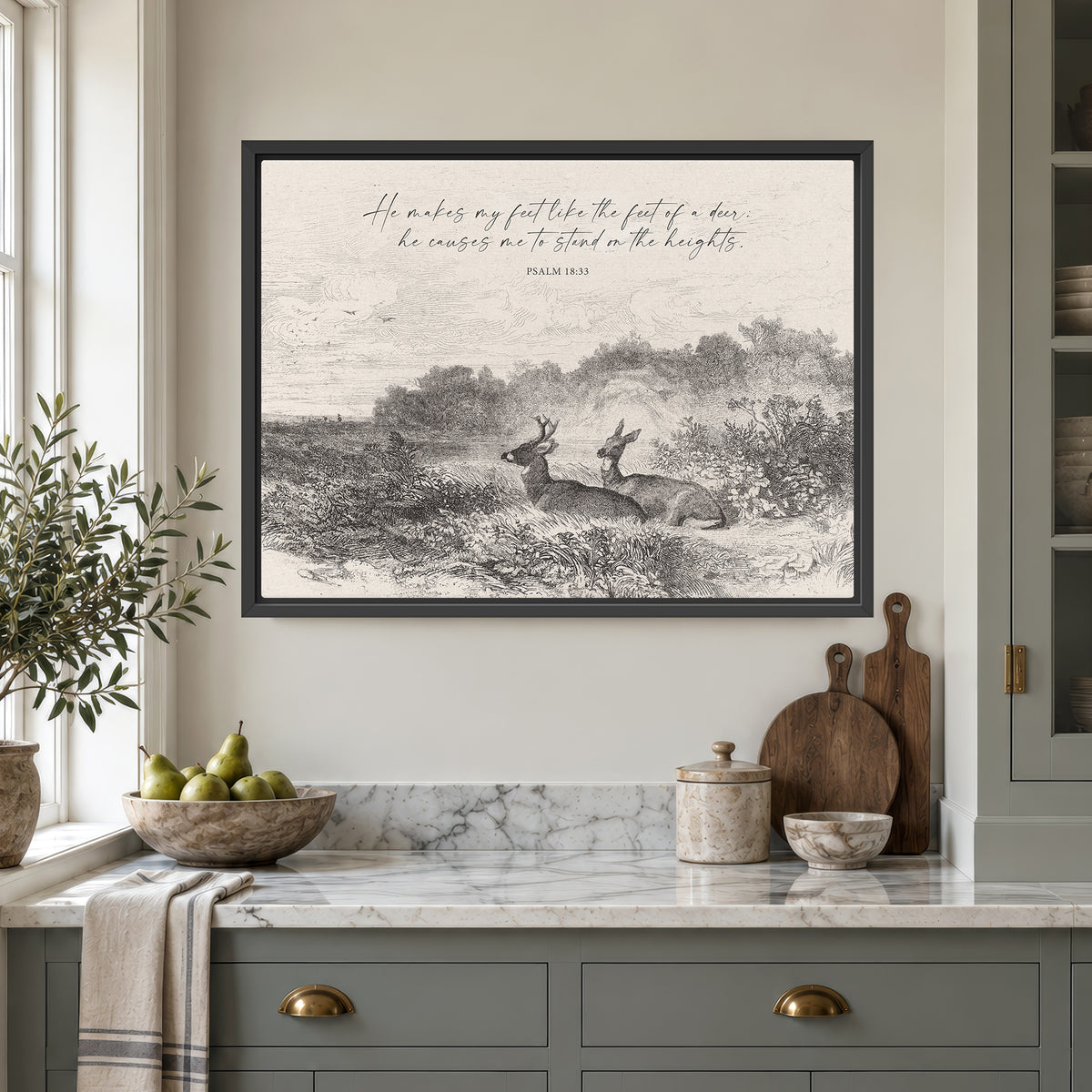 Feet Like a Deer Art Print & Canvas