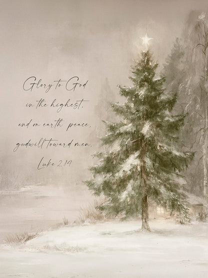 Glory to God Art Print & Canvas