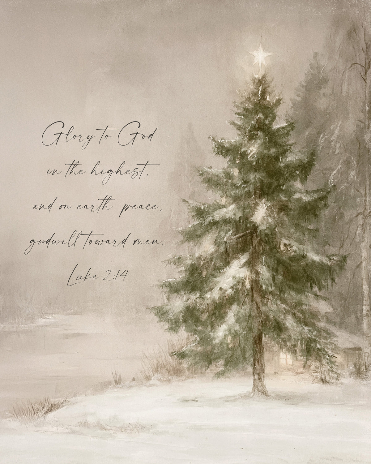Glory to God Art Print & Canvas
