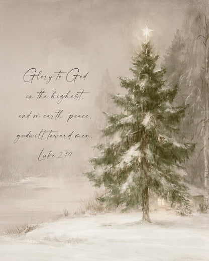 Glory to God Art Print & Canvas