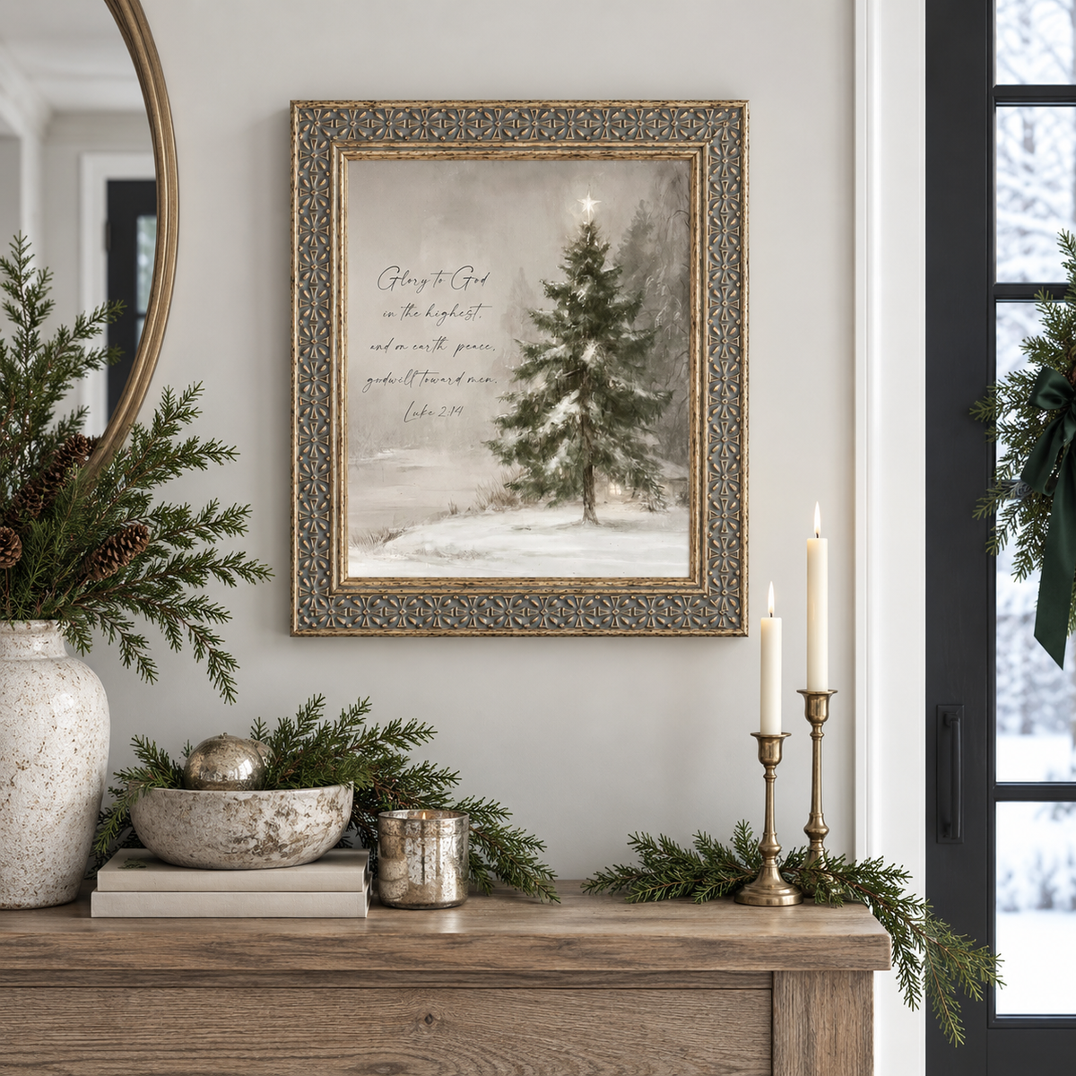 Glory to God Art Print & Canvas