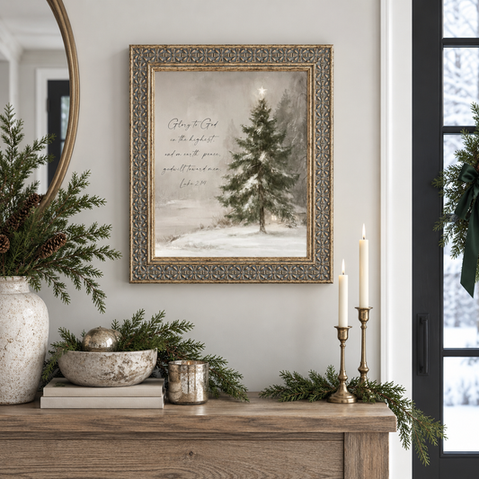 Glory to God Art Print & Canvas