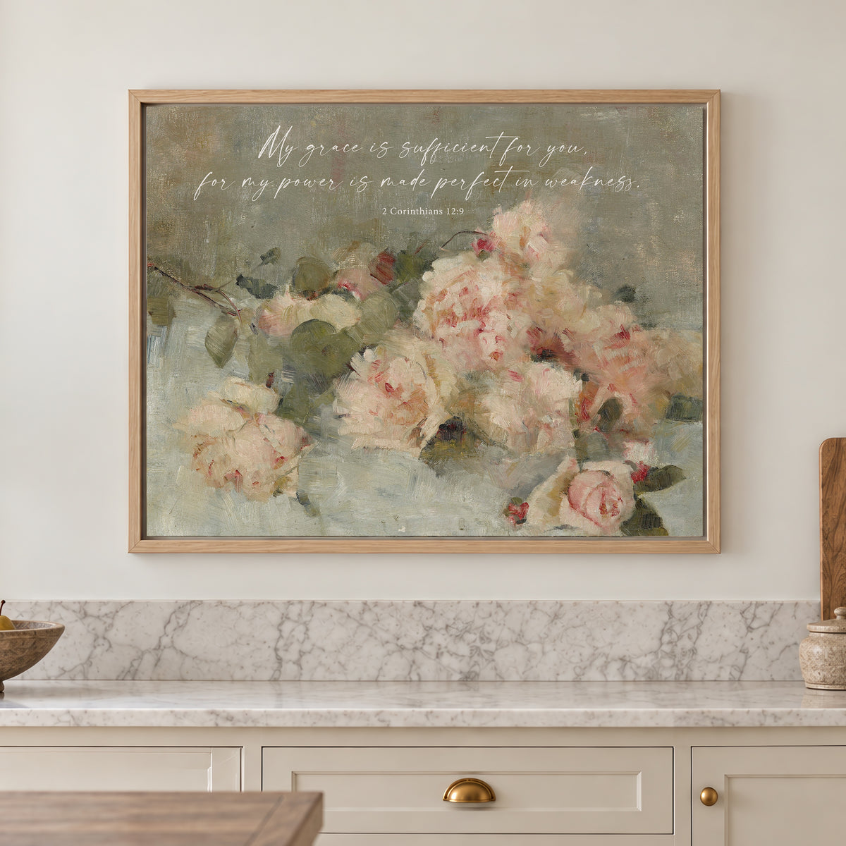 Grace is Sufficient Art Print & Canvas