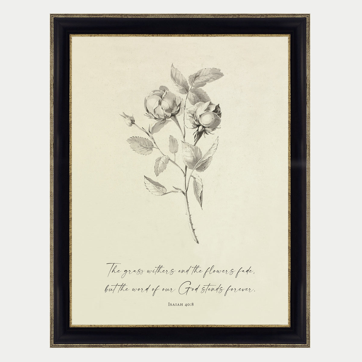 Grace is Sufficient Art Print & Canvas