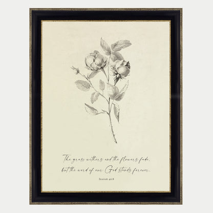 Grace is Sufficient Art Print & Canvas