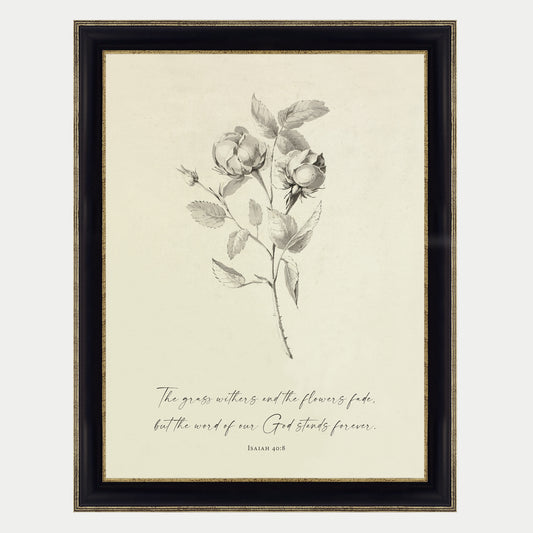 Grace is Sufficient Art Print & Canvas