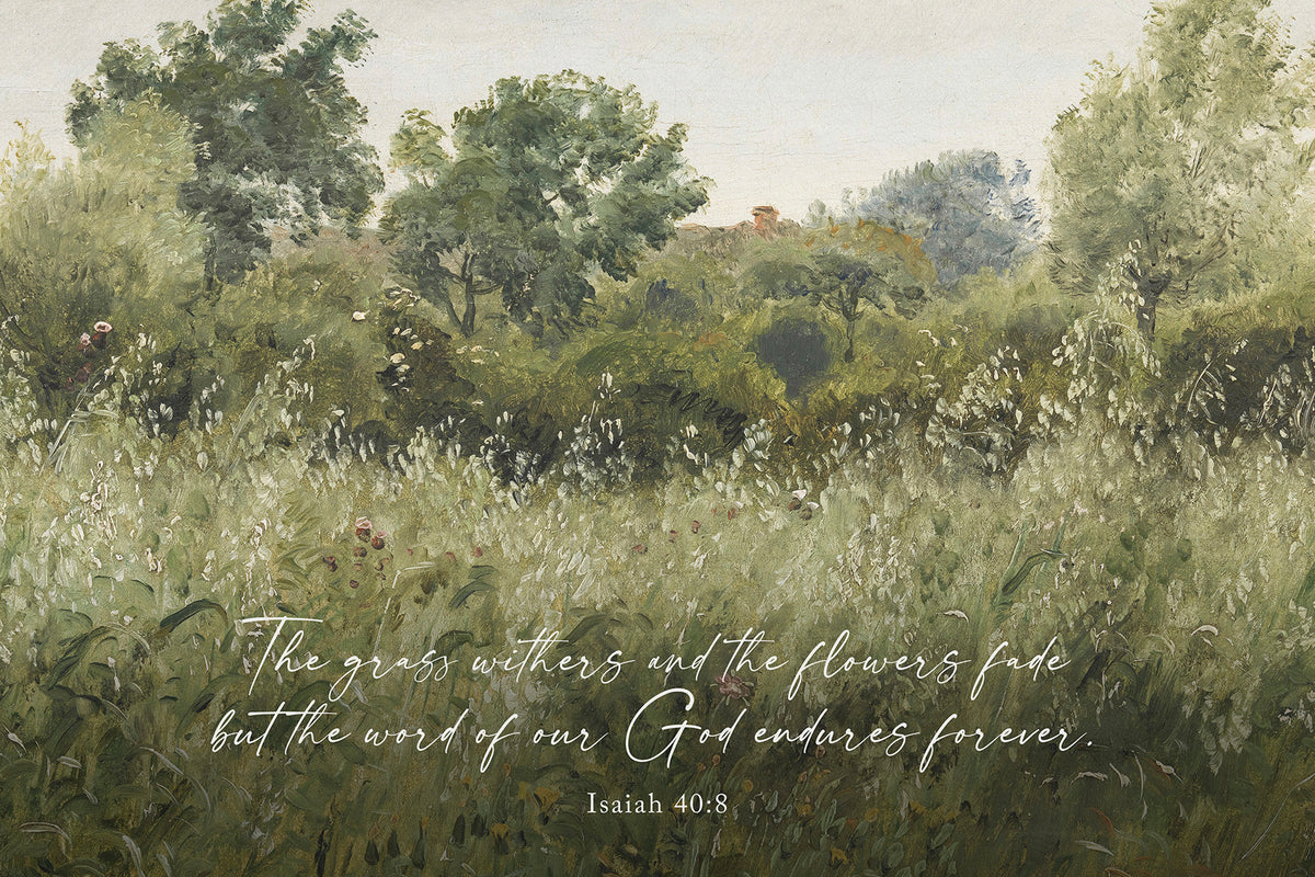 Grass Withers Art Print & Canvas