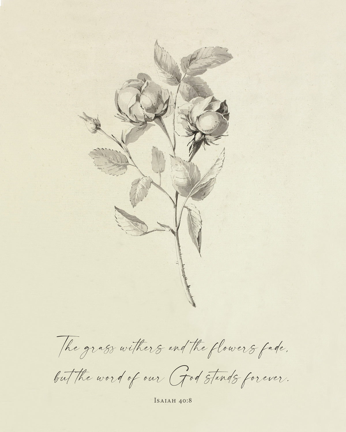 Grace is Sufficient Art Print & Canvas