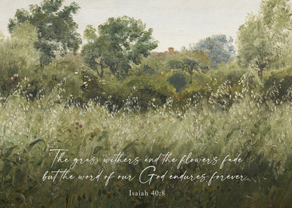 Grass Withers Art Print & Canvas