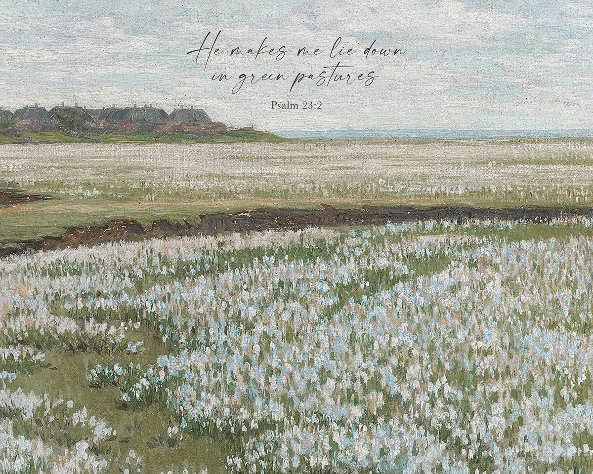 Green Pastures Art Print & Canvas