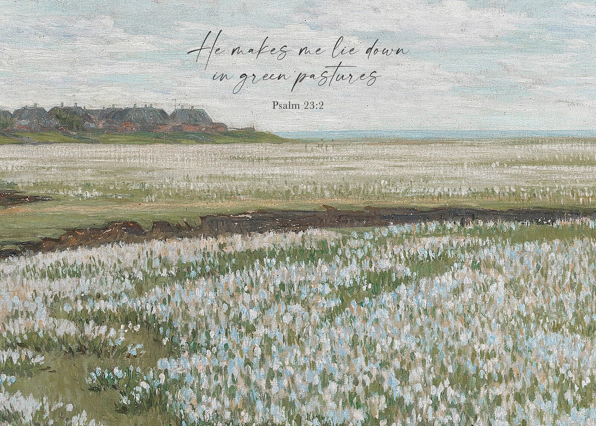 Green Pastures Art Print & Canvas