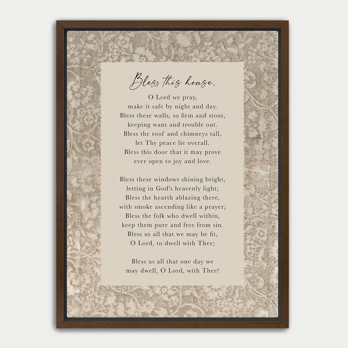 House Blessing Art Print & Canvas