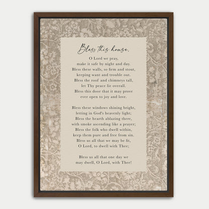 House Blessing Art Print & Canvas