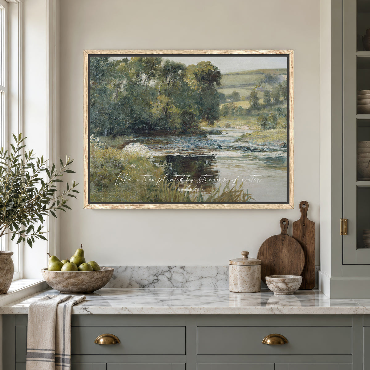 Tree Planted by the Waters Art Print & Canvas