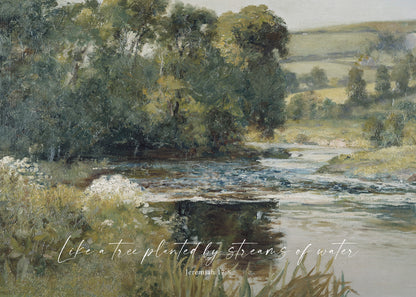 Tree Planted by the Waters Art Print & Canvas