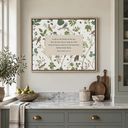 Look at the Birds Art Print & Canvas