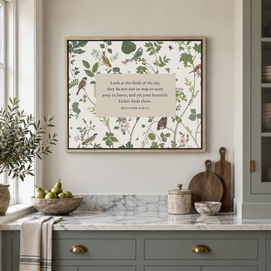 Look at the Birds Art Print & Canvas