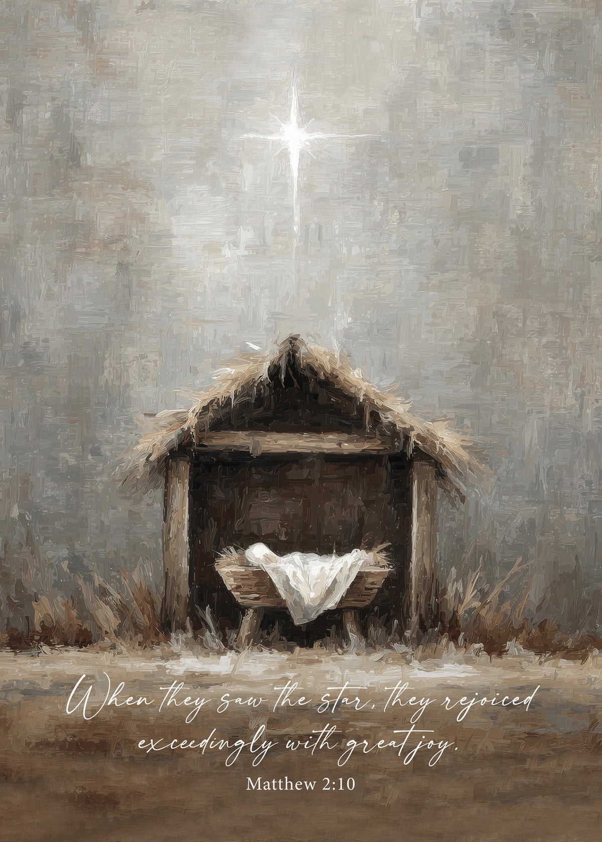Christmas Nativity Art Print & Canvas