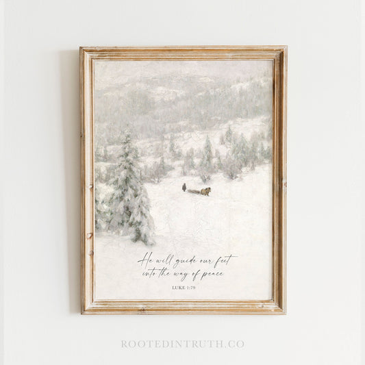 Way of Peace Wall Art Print