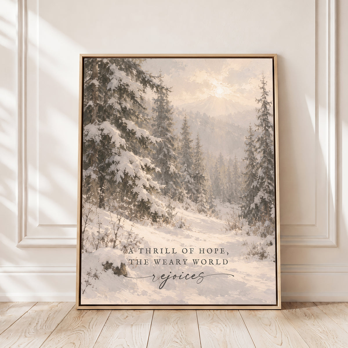 Thrill of Hope Art Print & Canvas