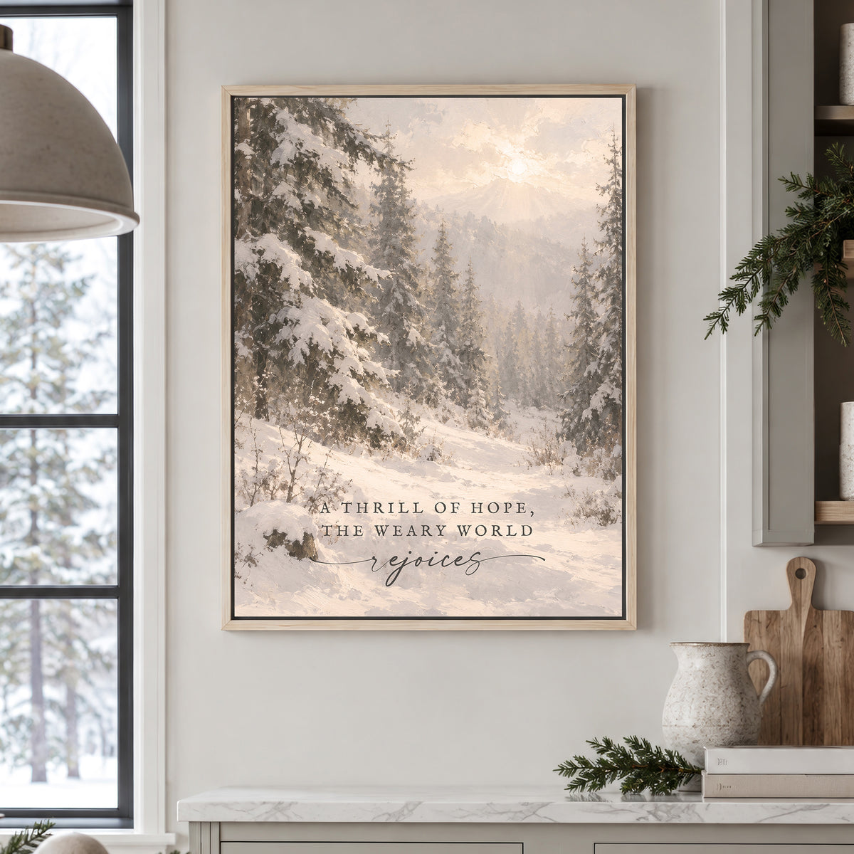 Thrill of Hope Art Print & Canvas