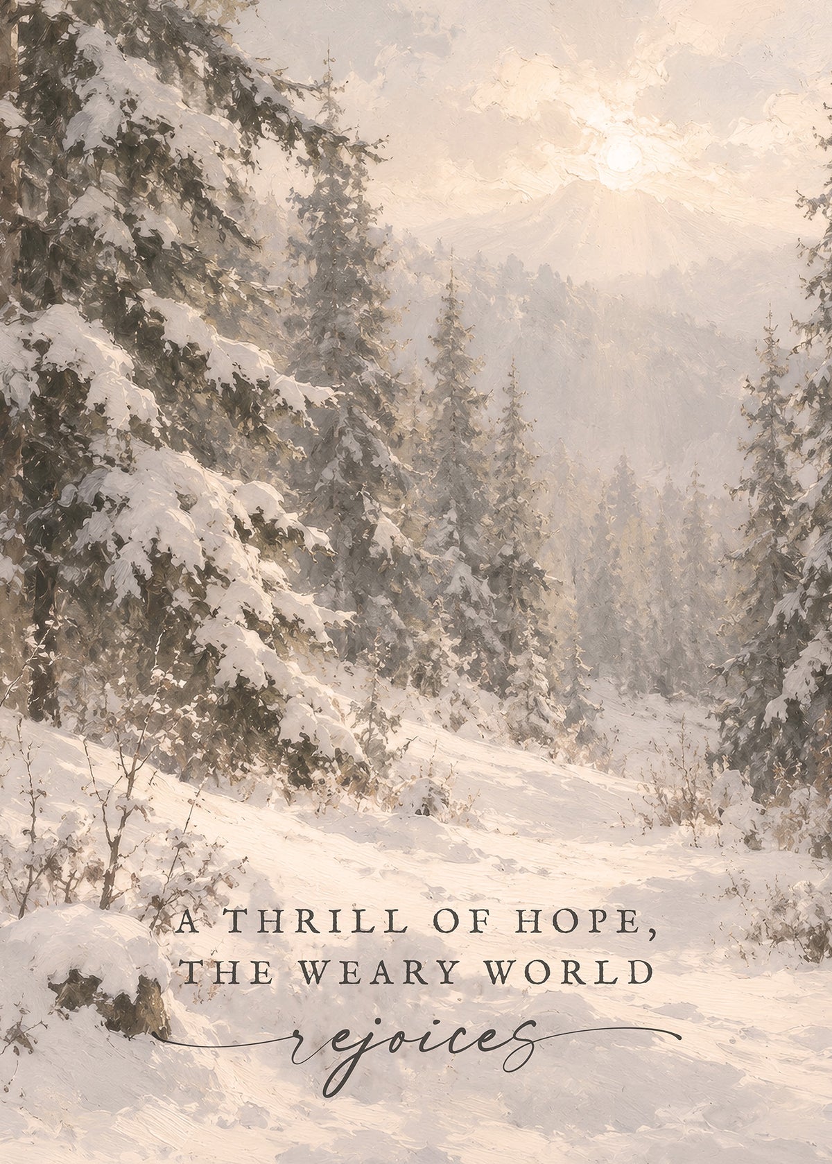 Thrill of Hope Art Print & Canvas