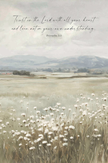 Trust in the Lord Art Print & Canvas