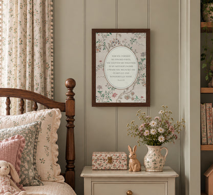 Wonderfully Made Art Print & Canvas