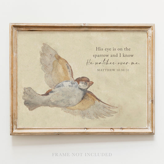 a painting of two birds on a wall