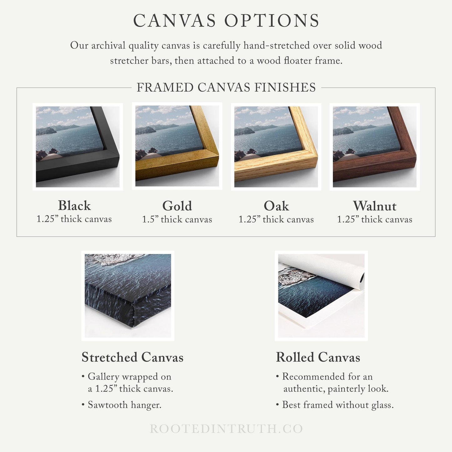 CANVAS OPTIONS